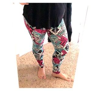 Aztec Style Leggings